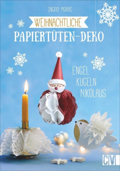 Weihnachtliche Papiertüten-Deko