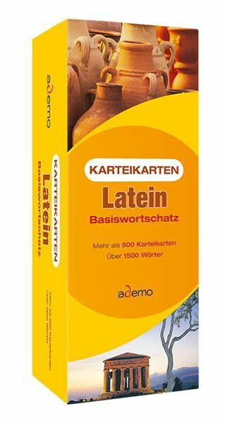 Karteikarten Basiswortschatz Latein: (1.Auflage)