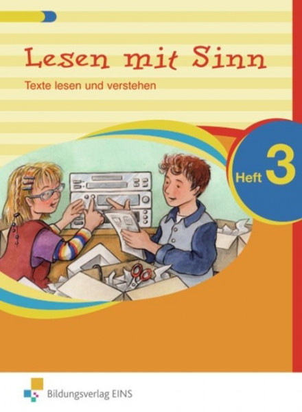 Lesen mit Sinn 3. Arbeitsheft