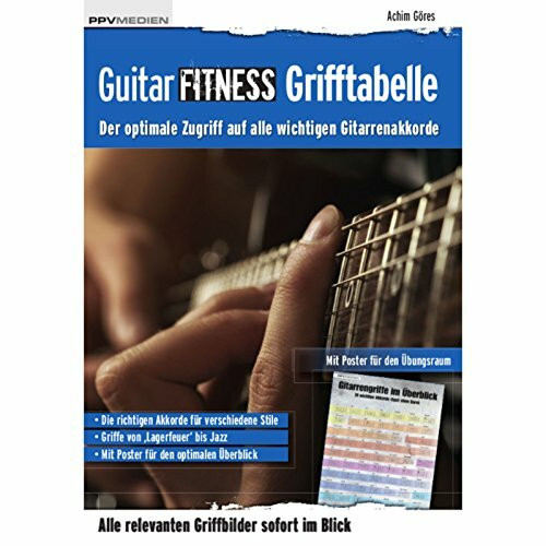 Guitar Fitness Grifftabelle: Der optimale Zugriff auf alle wichtigen Gitarrenakkorde (Fitnessreihe) (Fitnessreihe: Dein individueller Trainingsplan für schnellen Erfolg)