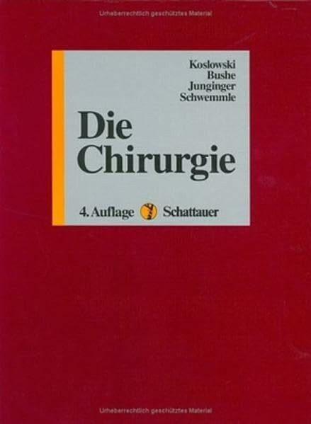 Die Chirurgie