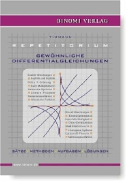 Repetitorium Gewöhnliche Differentialgleichungen