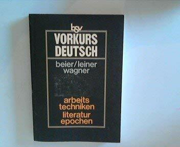 Vorkurs Deutsch: Arbeitstechniken, Literaturepochen