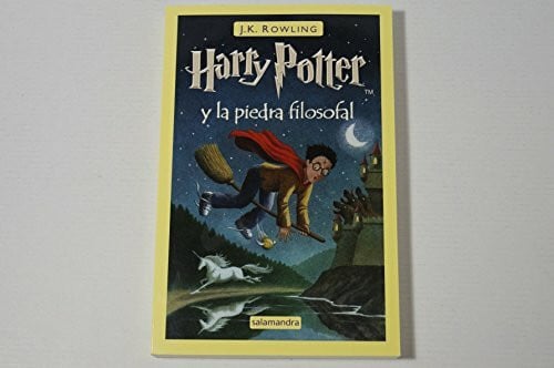 Harry Potter y la piedra filosofal. Harry Potter und der Stein der Weisen, spanische Ausgabe