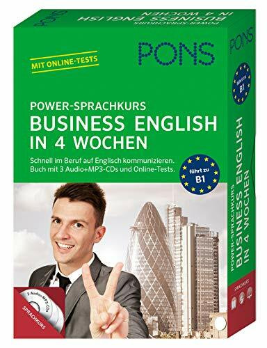 PONS Power-Sprachkurs Business English: So lernen Sie schnell im Beruf auf Englisch kommunizieren. Mit Lernbuch, 3 CDs und Online-Tests.: Schnell im ... Buch mit 3 Audio+MP3-CDs und Online-Tests