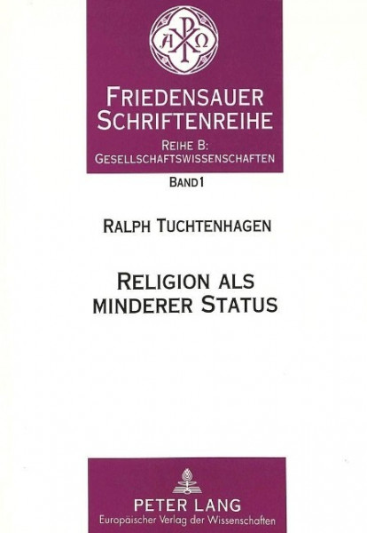 Religion als minderer Status