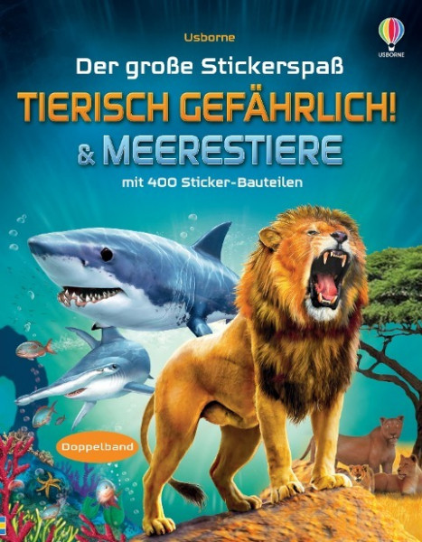 Der große Stickerspaß: Tierisch gefährlich! & Meerestiere