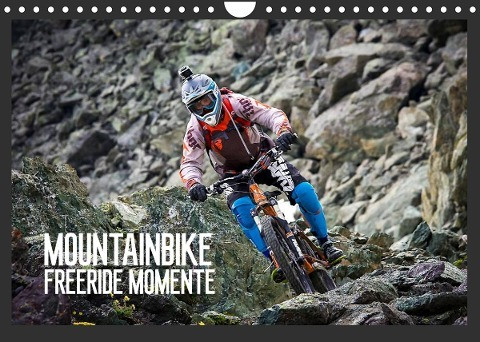 Mountainbike Freeride Momente (Wandkalender 2022 DIN A4 quer)