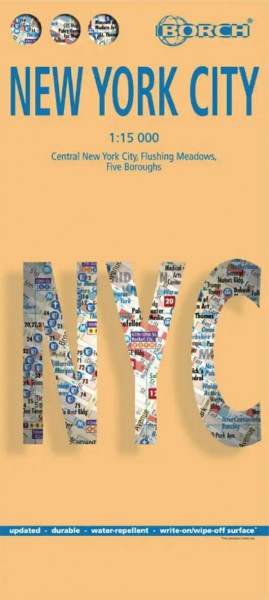 New York City 1 : 15 000 (Borch Maps)