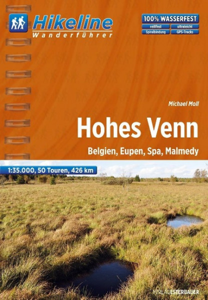 Hikeline Hohes Venn 1 : 35 000
