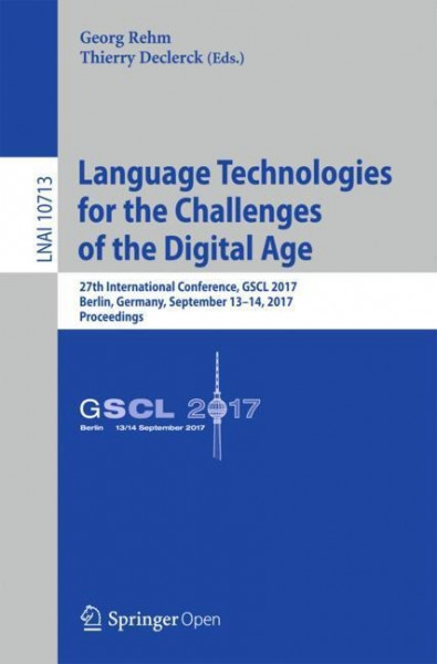 Language Technologies for the Challenges of the Digital Age