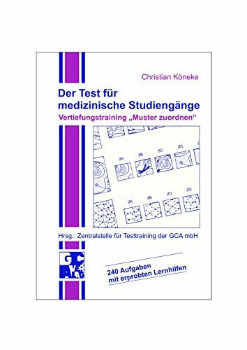 Der Test für medizinische Studiengänge, Vertiefungstraining 'Muster zuordnen'