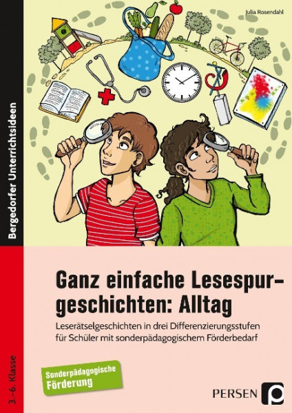 Ganz einfache Lesespurgeschichten: Alltag