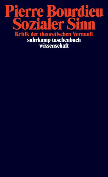 Sozialer Sinn: Kritik der theoretischen Vernunft (suhrkamp taschenbuch wissenschaft)