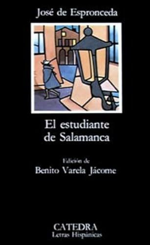 El estudiante de Salamanca (Letras Hispánicas)