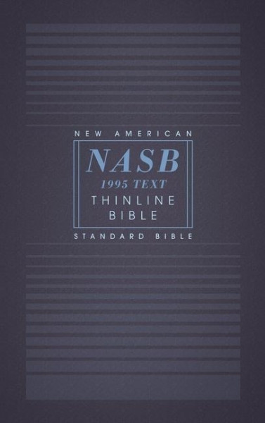 NASB, Thinline Bible, Paperback, Red Letter, 1995 Text, Comfort Print