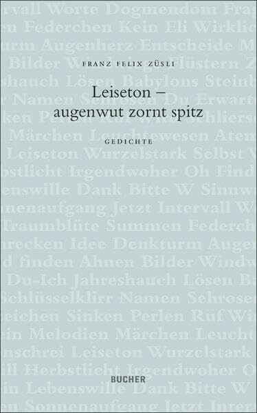 Leiseton - augenwut zornt spitz