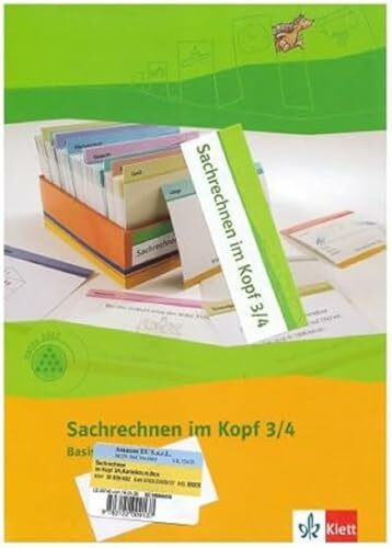 Sachrechnen im Kopf 3-4: Kartei Klasse 3/4 (Programm Mathe 2000+)