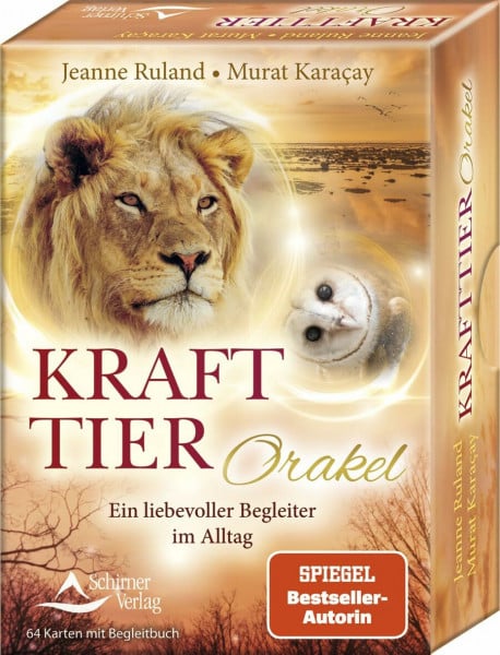 Das Krafttier-Orakel: Ein liebevoller Begleiter im Alltag - 64 Karten mit Begleitbuch