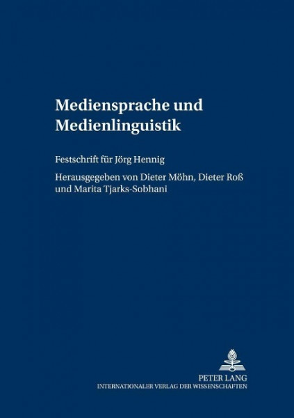 Mediensprache und Medienlinguistik