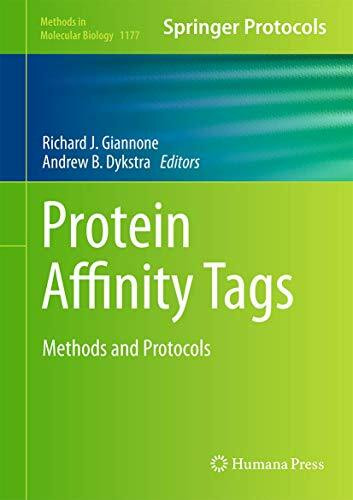 Protein Affinity Tags: Methods and Protocols (Methods in Molecular Biology, 1177, Band 1177)