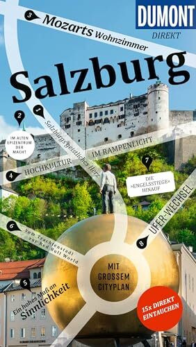 DUMONT direkt Reiseführer Salzburg: Mit großem Cityplan