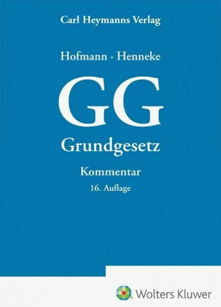 GG - Grundgesetz: Kommentar