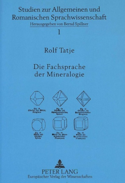 Die Fachsprache der Mineralogie