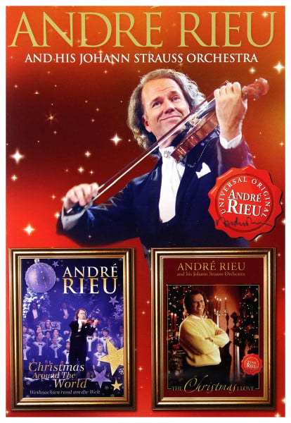 André Rieu - Christmas Around the World / Christmas I Love [2 DVDs]