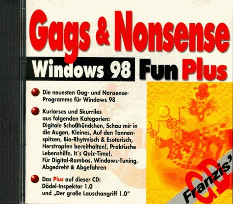 Windows 98 Fun Plus, CD-ROMs, Gags & Nonsense, 1 CD-ROM