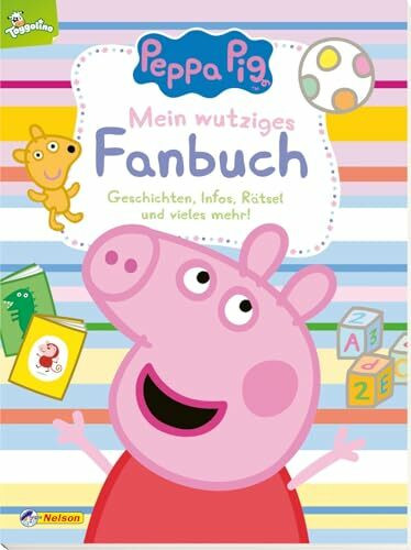Peppa: Mein wutziges Fanbuch: Geschichten, Infos, Rätsel und vieles mehr! (Peppa Pig)