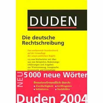 Die deutsche Rechtschreibung.