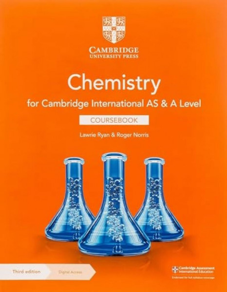 Cambridge International As & a Level Chemistry Coursebook + Digital Access 2 Years