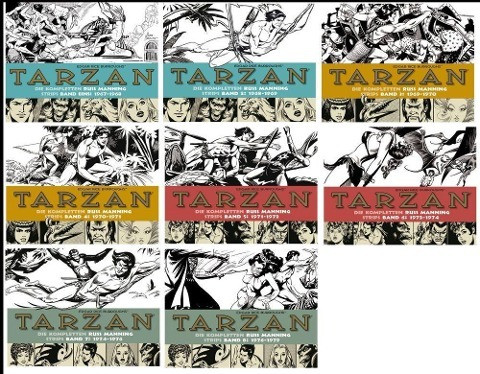 Tarzan Strips Set von Russ Manning