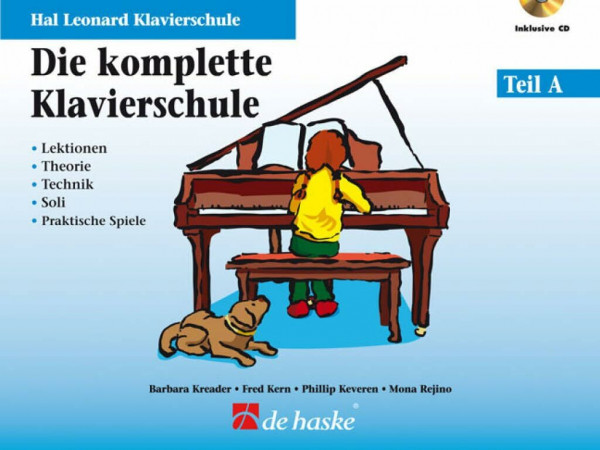 Hal Leonard Klavierschule Die komplette Schule für Klavier Solo | Klavierschule für Anfänger mit Übungen Spielstücken und Technik | Notenbuch für Einzel und Gruppenunterricht inkl CD