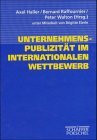 Unternehmenspublizität im internationalen Wettbewerb