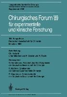 106. Kongreß der Deutschen Gesellschaft für Chirurgie München, 29. März ¿ 1. April 1989