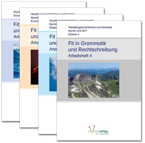 Fit in Grammatik und Rechtschreibung - Paket 4 Hefte