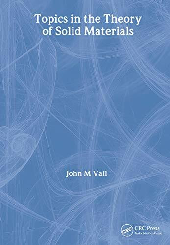 Topics in the Theory of Solid Materials (Materials Science and Engineering)