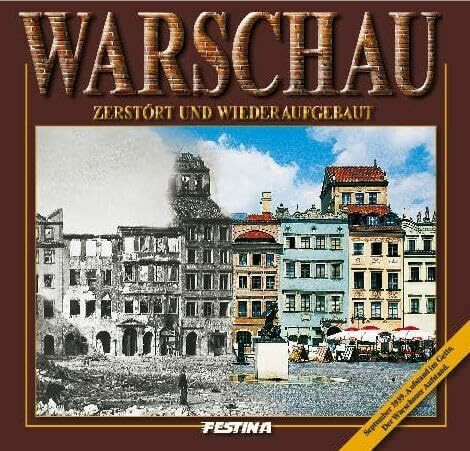 Warszawa Zburzona I Odbudowana Wer.Niem Tw - JarosĹ aw ZieliĹ ski [KSIĄĹťKA]