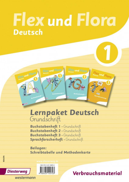 Flex und Flora 1. Paket Deutsch. Grundschrift