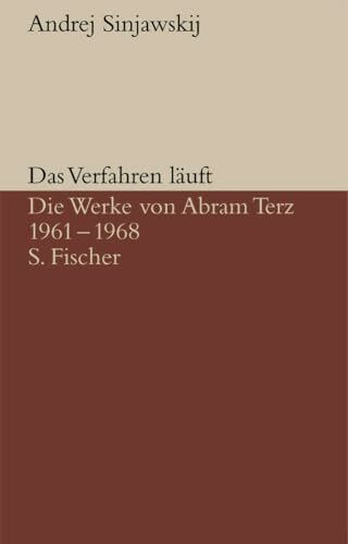 Das Verfahren läuft: Die Werke des Abraham Terz bis 1965