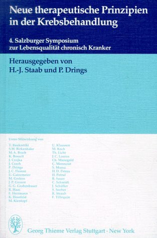Neue therapeutische Prinzipien in der Krebsbehandlung, Lebensqualität chronisch Kranker
