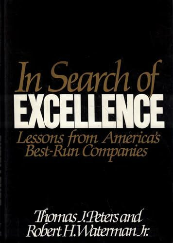 Harper Business In Search Of Excellence, Lessons From America's Best-Run Companies