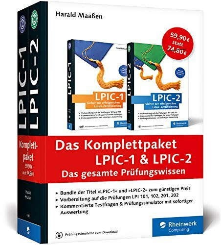 Das Komplettpaket LPIC-1 und LPIC-2: Das gesamte Prüfungswissen