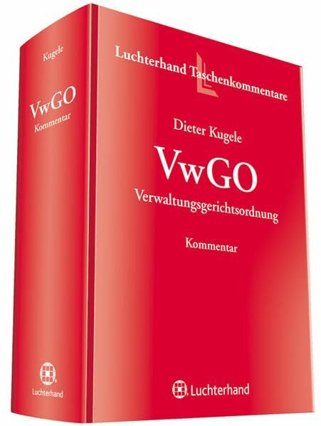 VwGO - Verwaltungsgerichtsordnung: Kommentar