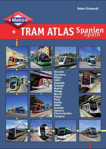 Metro & Tram Atlas Spanien / Spain