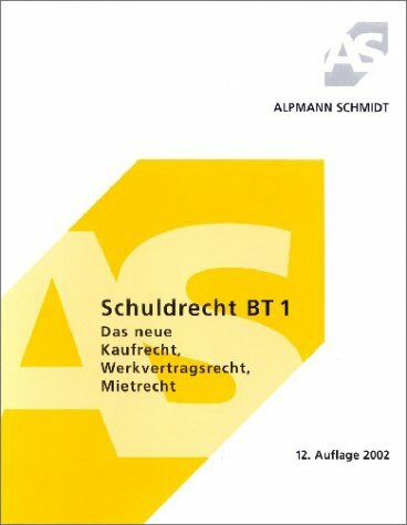 Schuldrecht BT 1