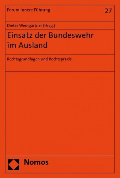 Einsatz der Bundeswehr im Ausland