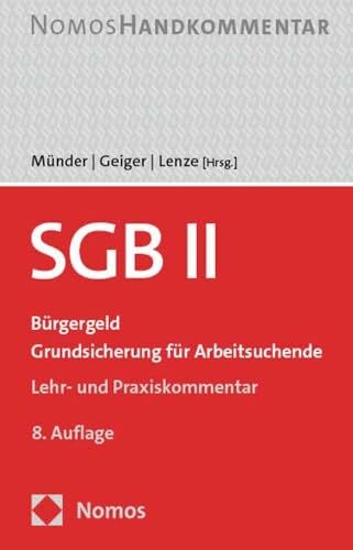 SGB II: Bürgergeld, Grundsicherung für Arbeitsuchende (Münder, SGB II)